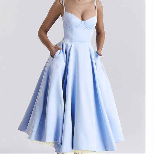 Alenya - Abito Midi in Tulle High-Low
