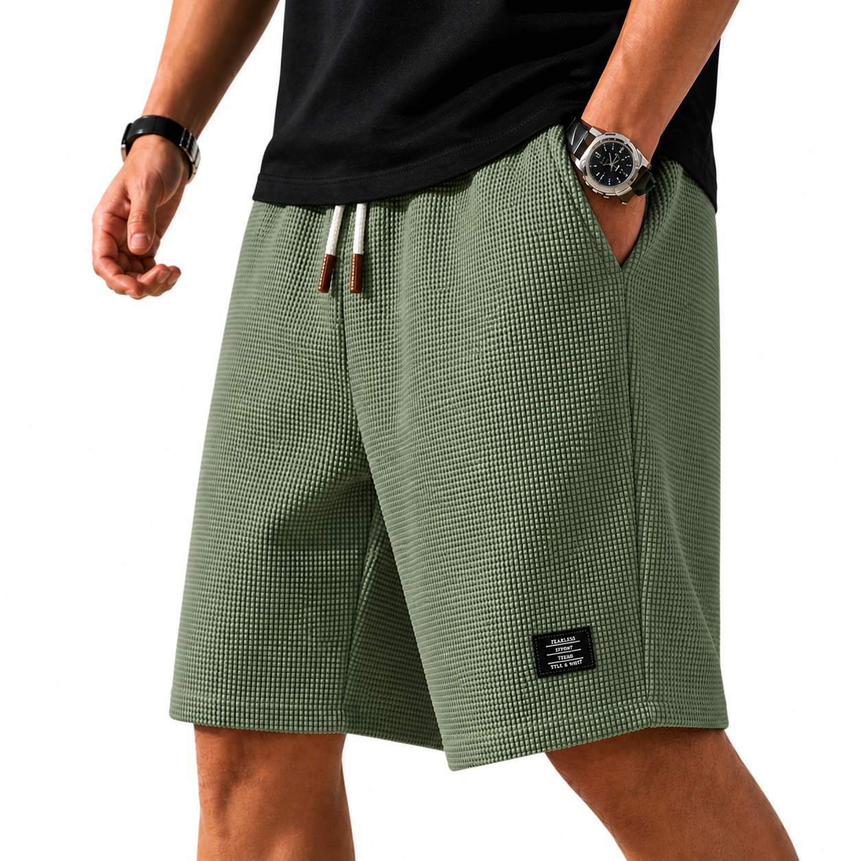 Jerrold - Pantaloni Corti Leggeri con Coulisse