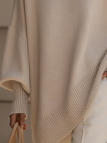 Lucille - Maglione over-size con scollo rotondo