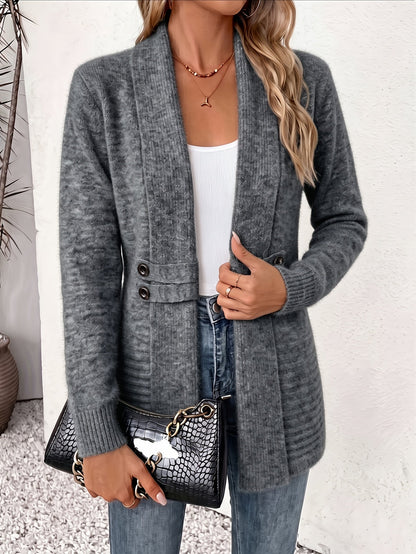 Felecia - Cardigan con cintura a metà lunghezza