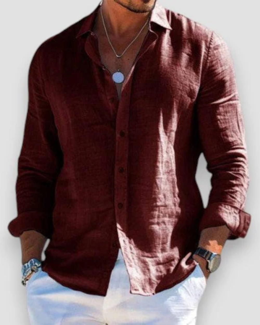 Corvin - Camicia casual slim fit