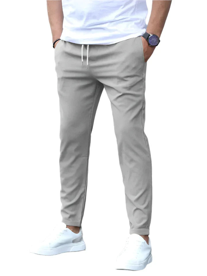 Dillon - Pantaloni in Cotone Stretch Slim-Fit