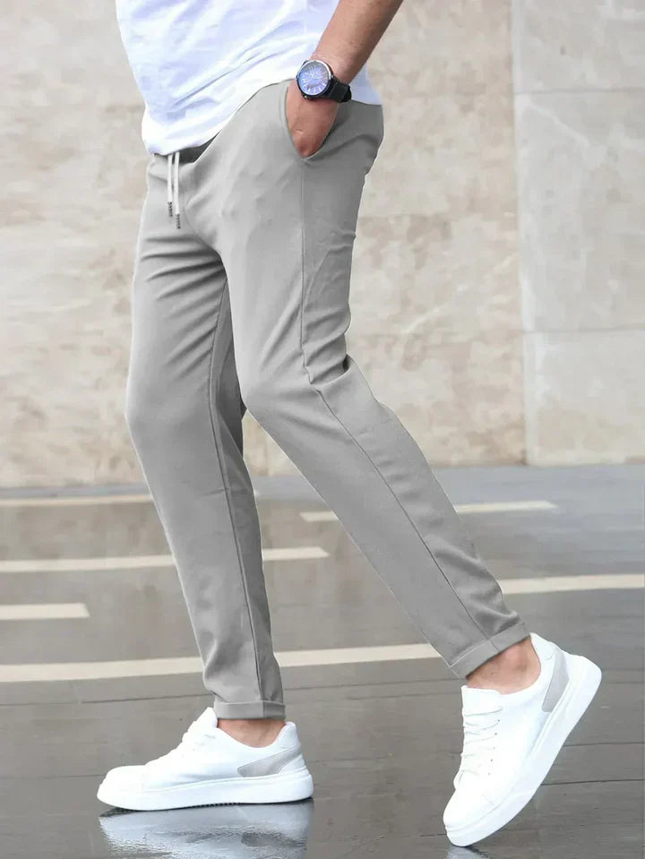 Dillon - Pantaloni in Cotone Stretch Slim-Fit