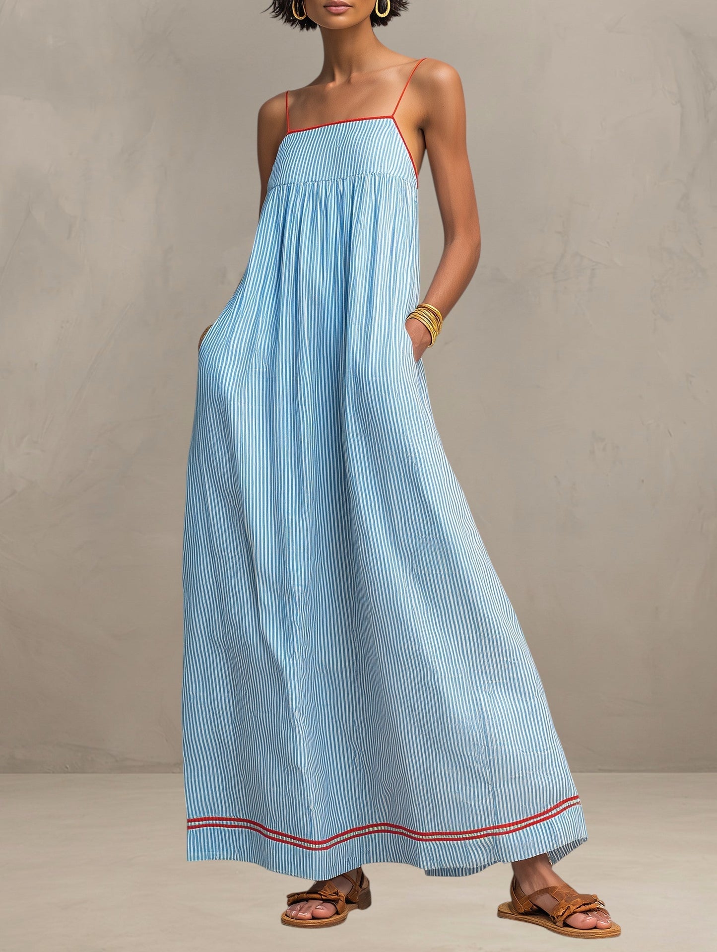 Lidia - Abito Maxy Estivo Leggero