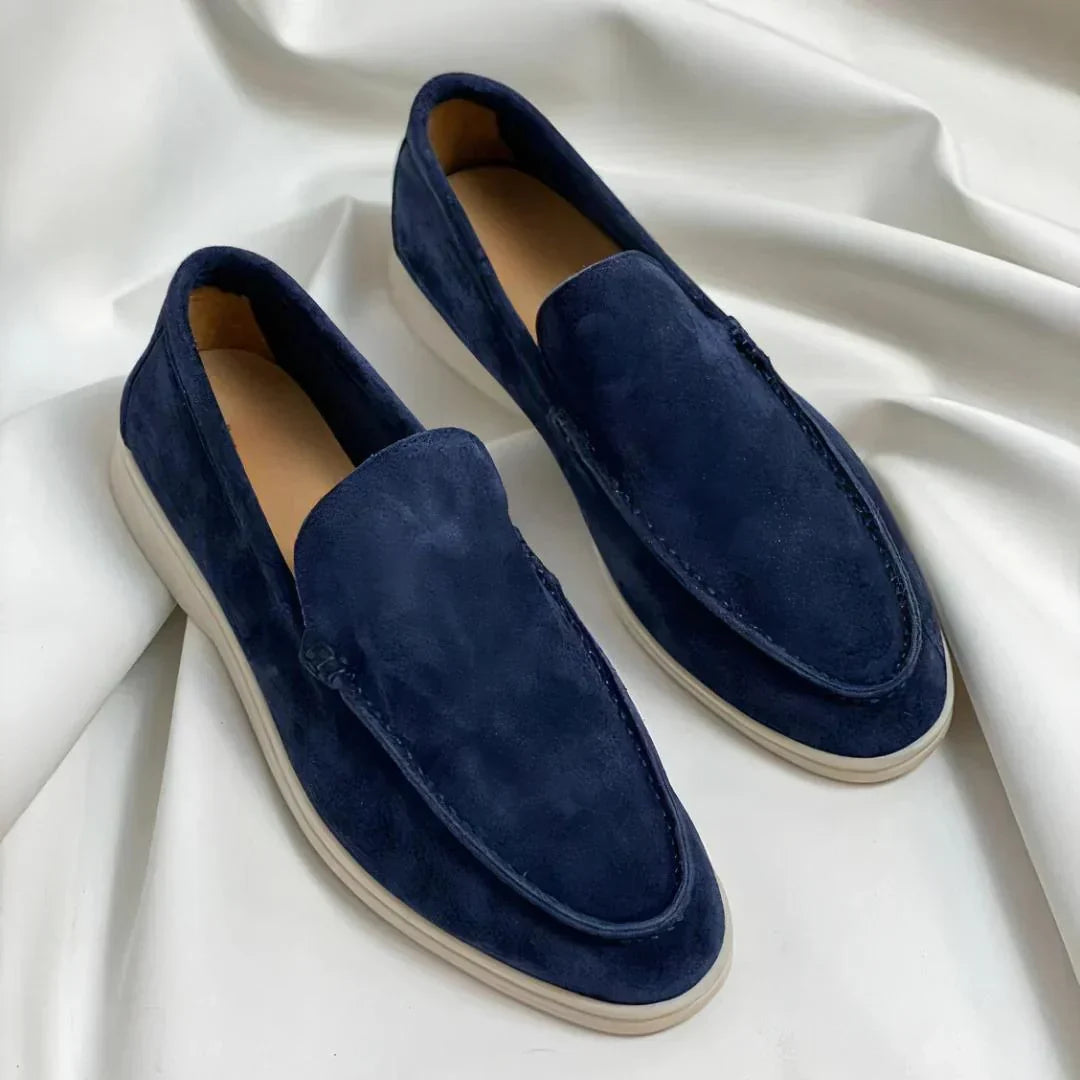 Varello - Mocassini in suede per uomo