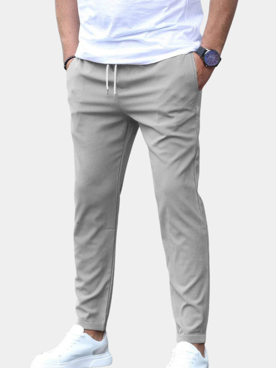 Valden - Pantaloni stretch leggeri da uomo