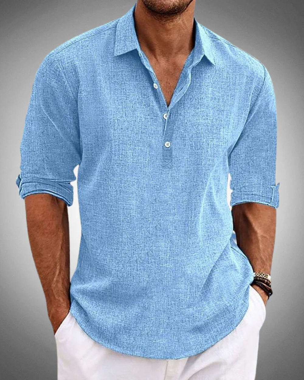 Breyden - Camicia in cotone sagomata