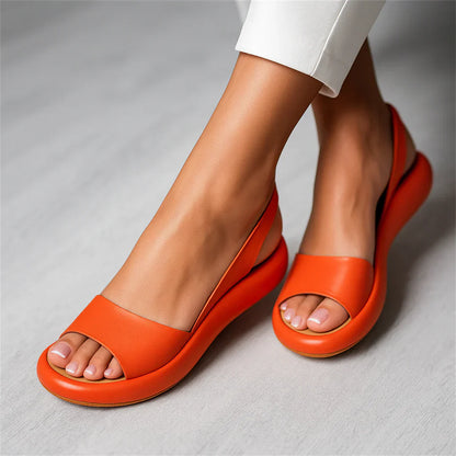 Gena - Sandali Slingback con punta aperta
