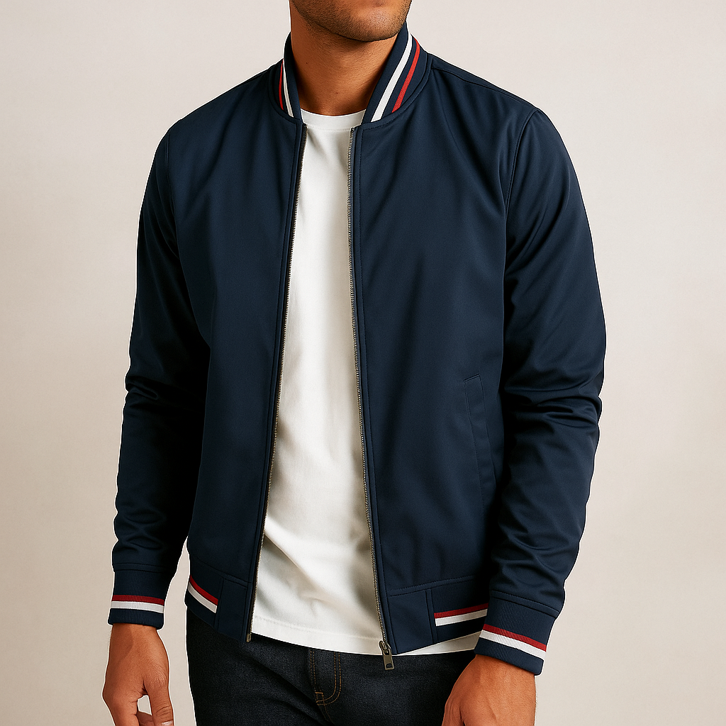 Velori - Giacca bomber in cotone resistente al vento