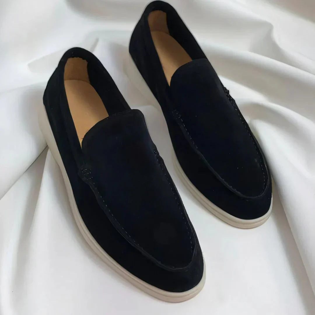 Varello - Mocassini in suede per uomo