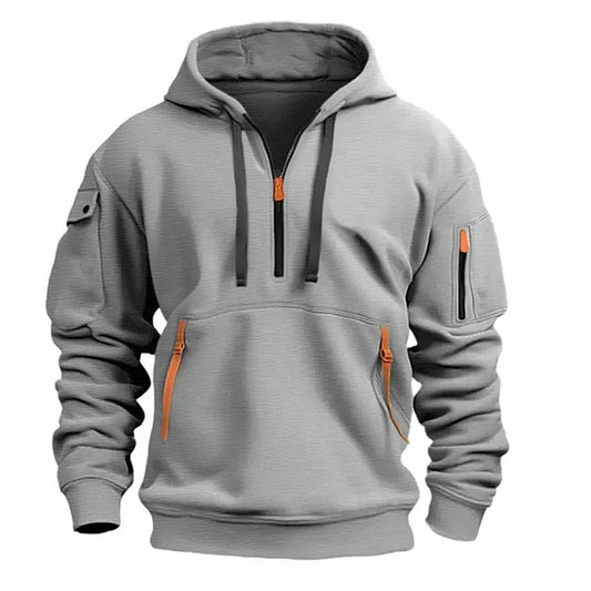 Albrin - Pullover con cappuccio riscaldante