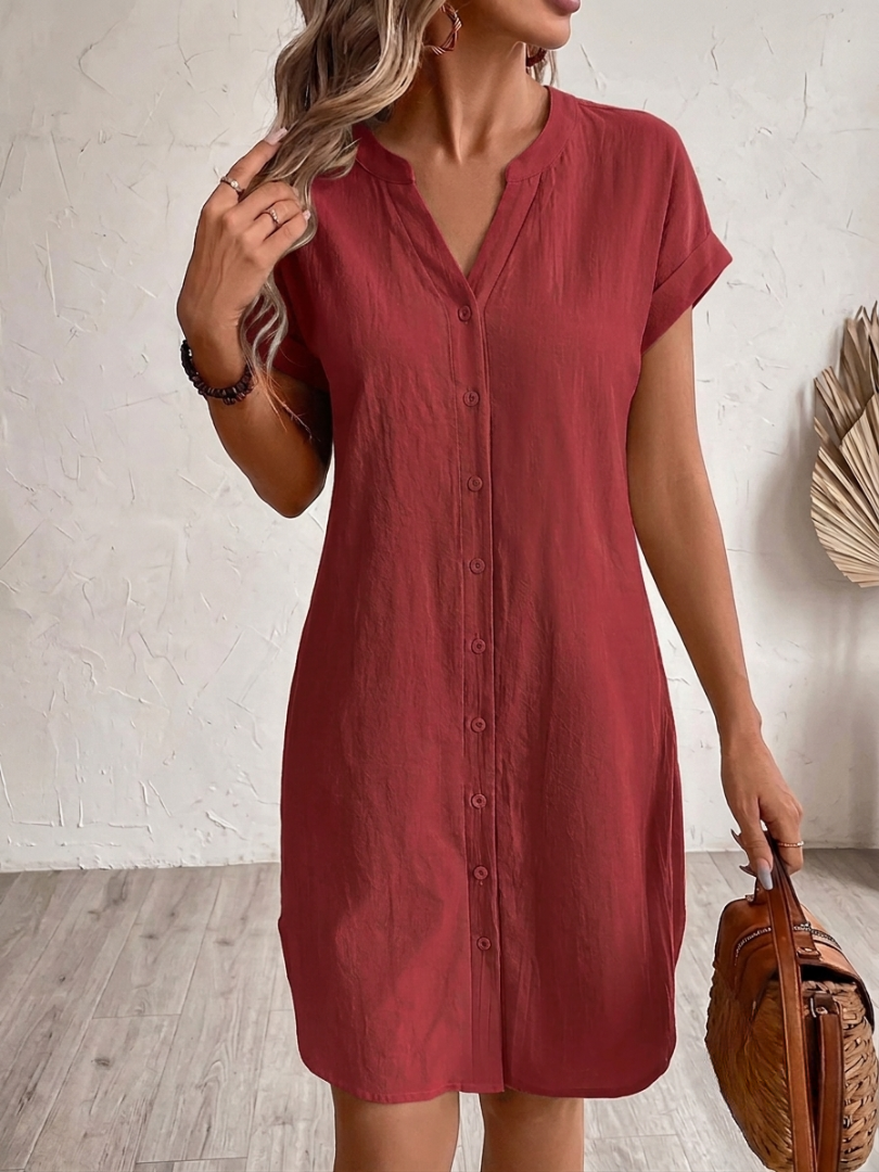 Maribel - Abito Camicia in Lino