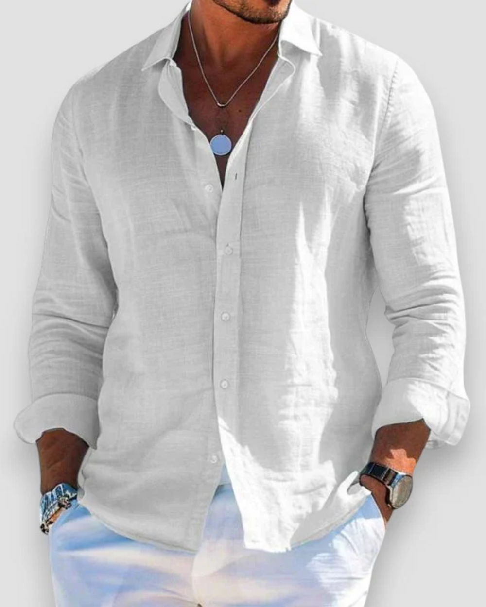 Corvin - Camicia casual slim fit