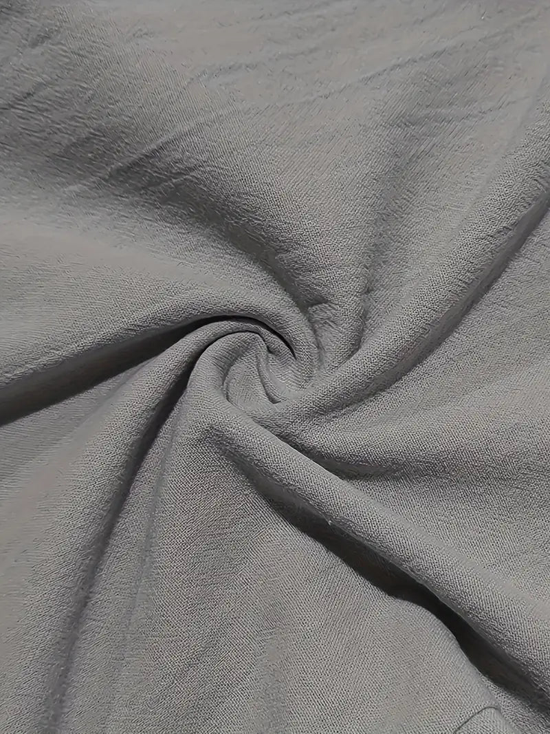 Avenor - Pantaloni in lino larghi con cordoncino