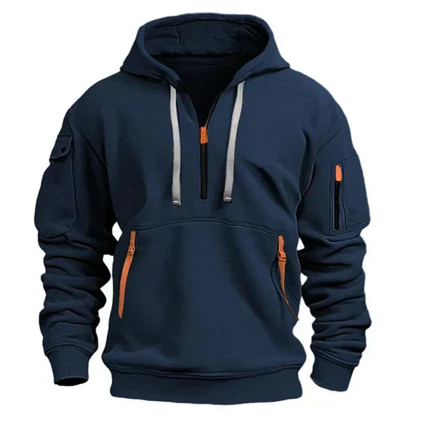 Albrin - Pullover con cappuccio riscaldante