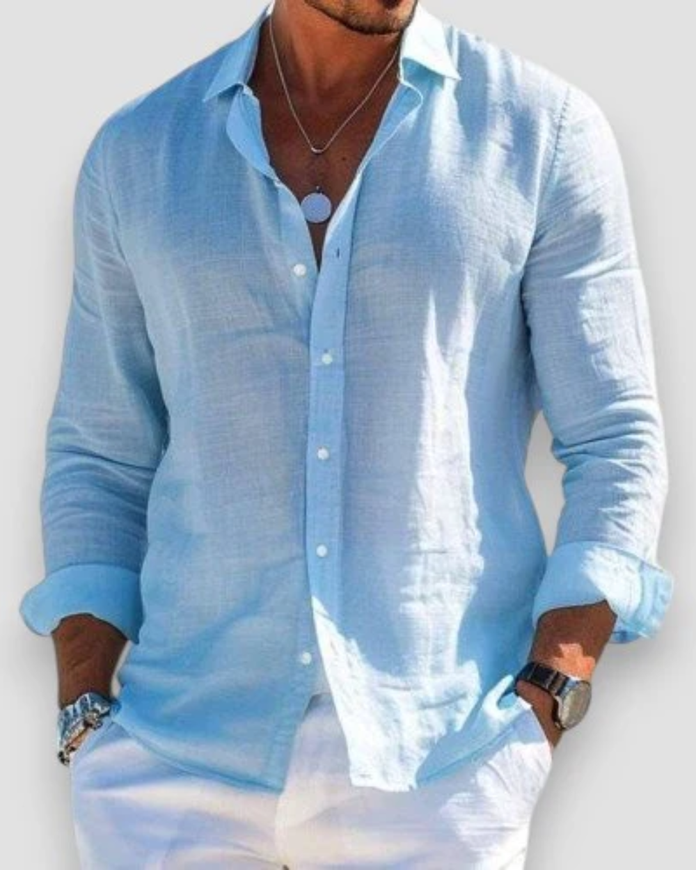 Corvin - Camicia casual slim fit