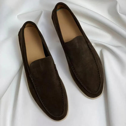 Varello - Mocassini in suede per uomo