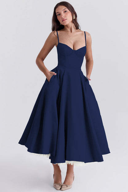 Alenya - Abito Midi in Tulle High-Low