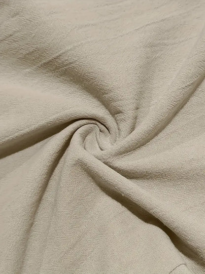 Avenor - Pantaloni in lino larghi con cordoncino