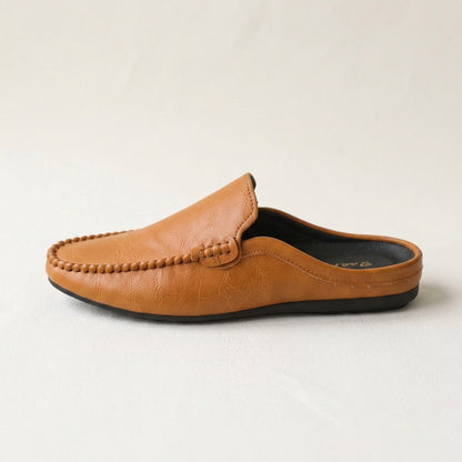 Randy - Mules in pelle con cucitura mocassino