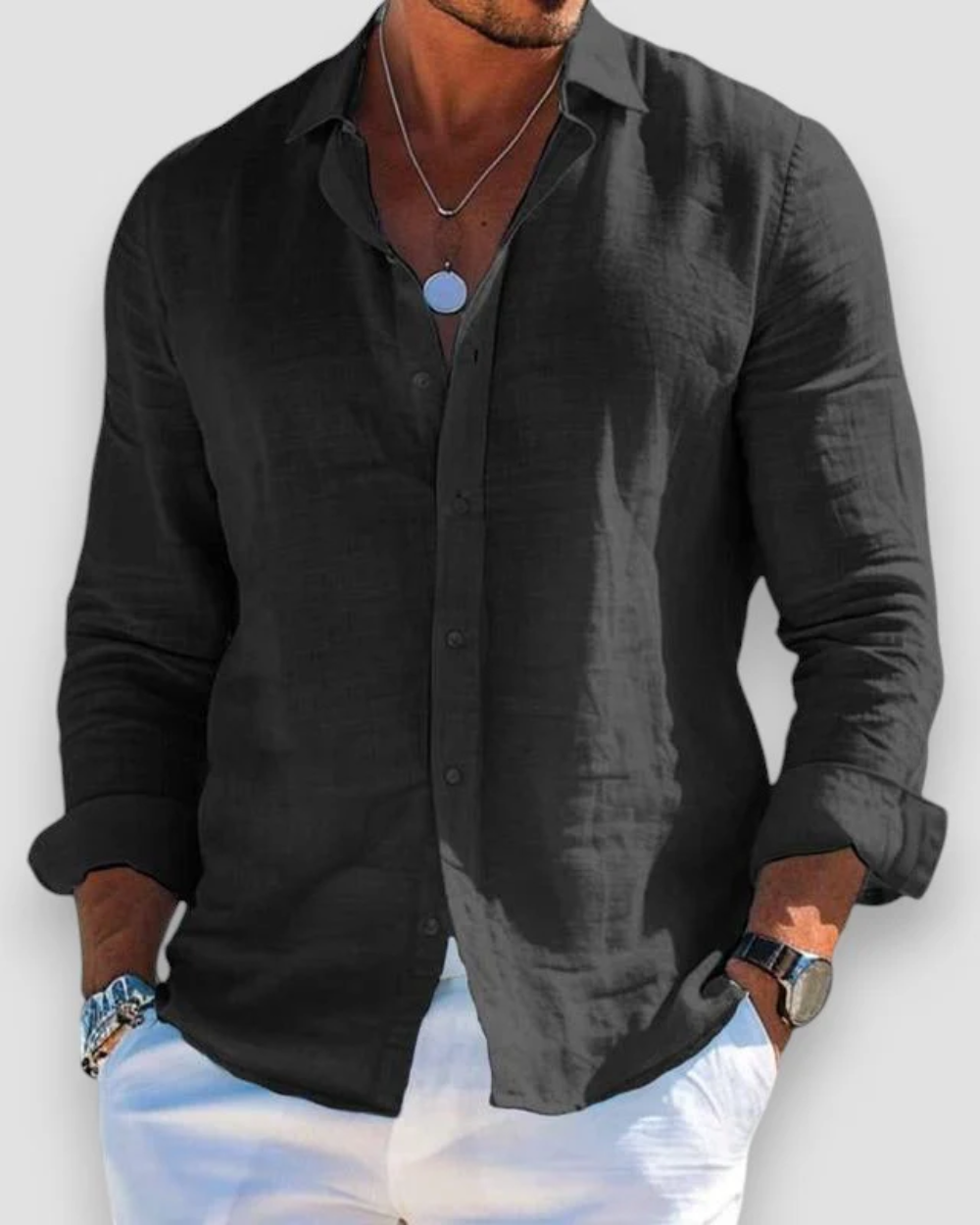 Corvin - Camicia casual slim fit