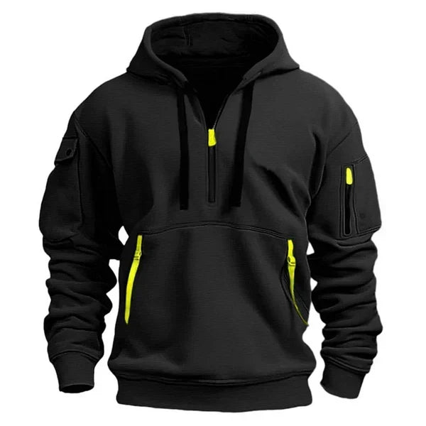 Albrin - Pullover con cappuccio riscaldante