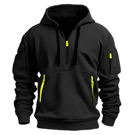 Albrin - Pullover con cappuccio riscaldante