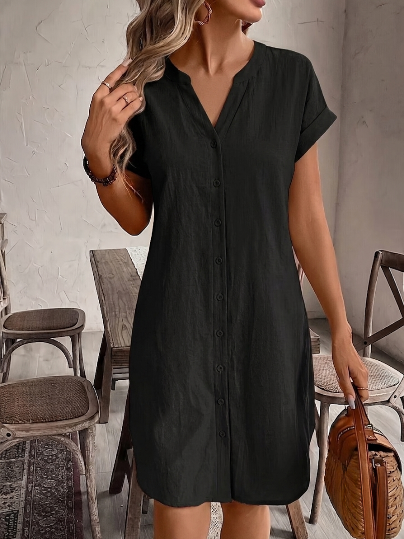 Maribel - Abito Camicia in Lino