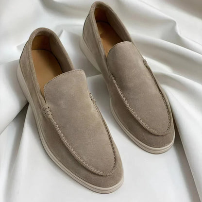 Varello - Mocassini in suede per uomo