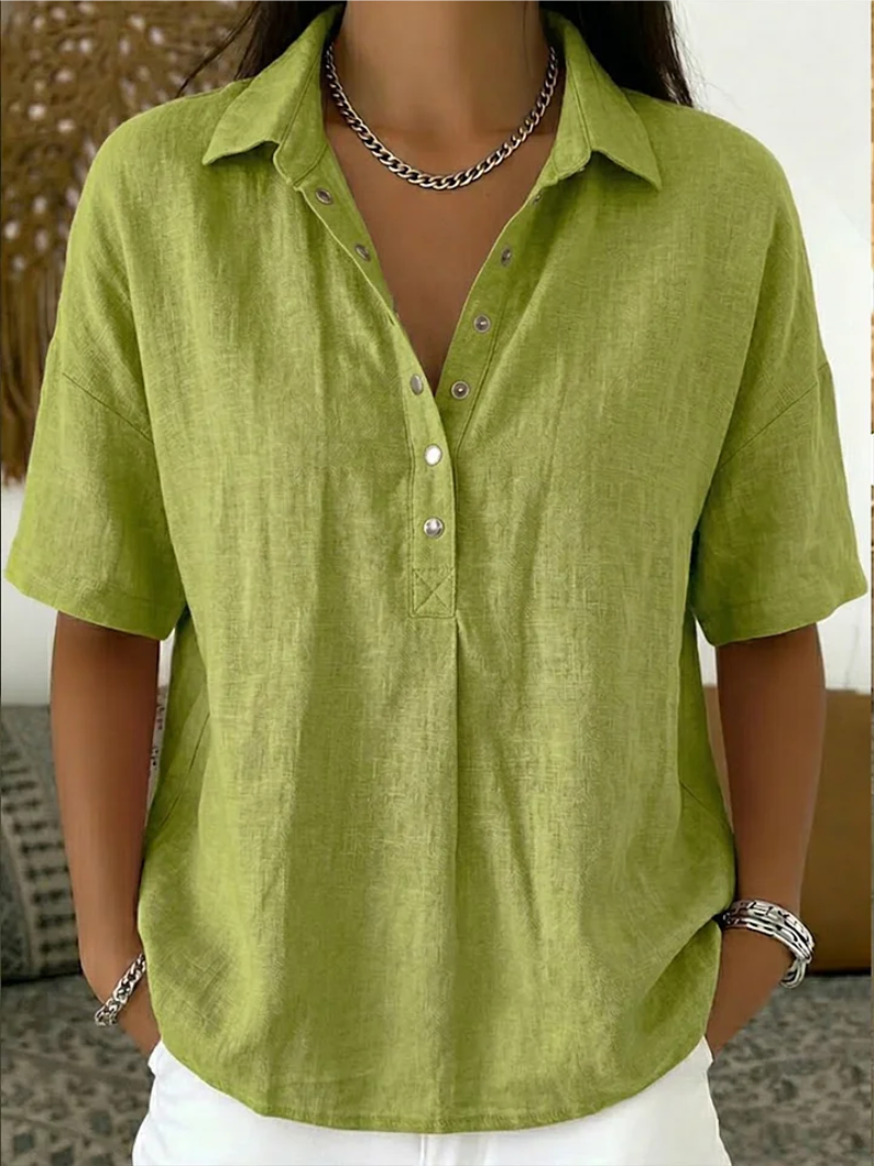 Soline - Camicia blusa oversize fluida