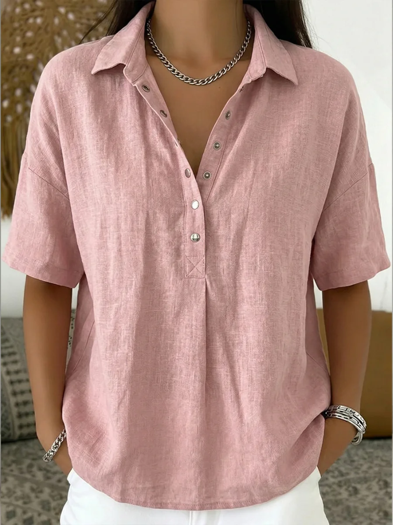 Soline - Camicia blusa oversize fluida