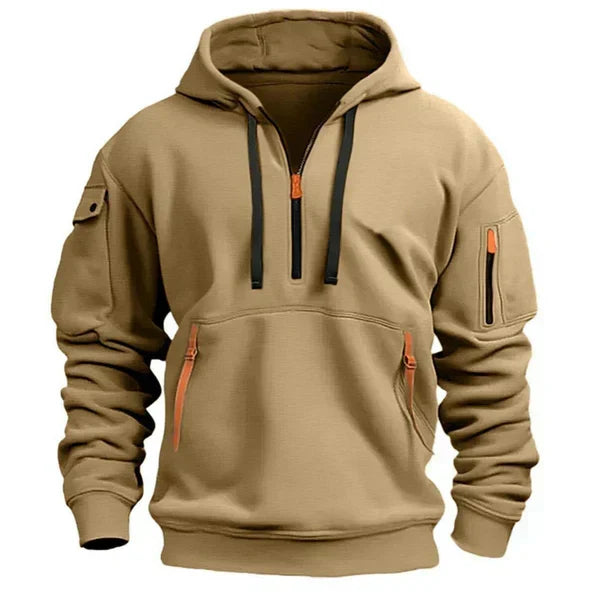 Albrin - Pullover con cappuccio riscaldante