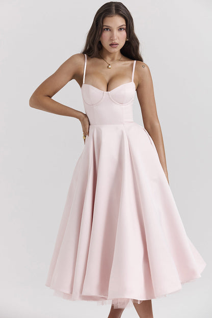 Alenya - Abito Midi in Tulle High-Low