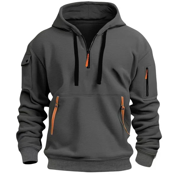 Albrin - Pullover con cappuccio riscaldante