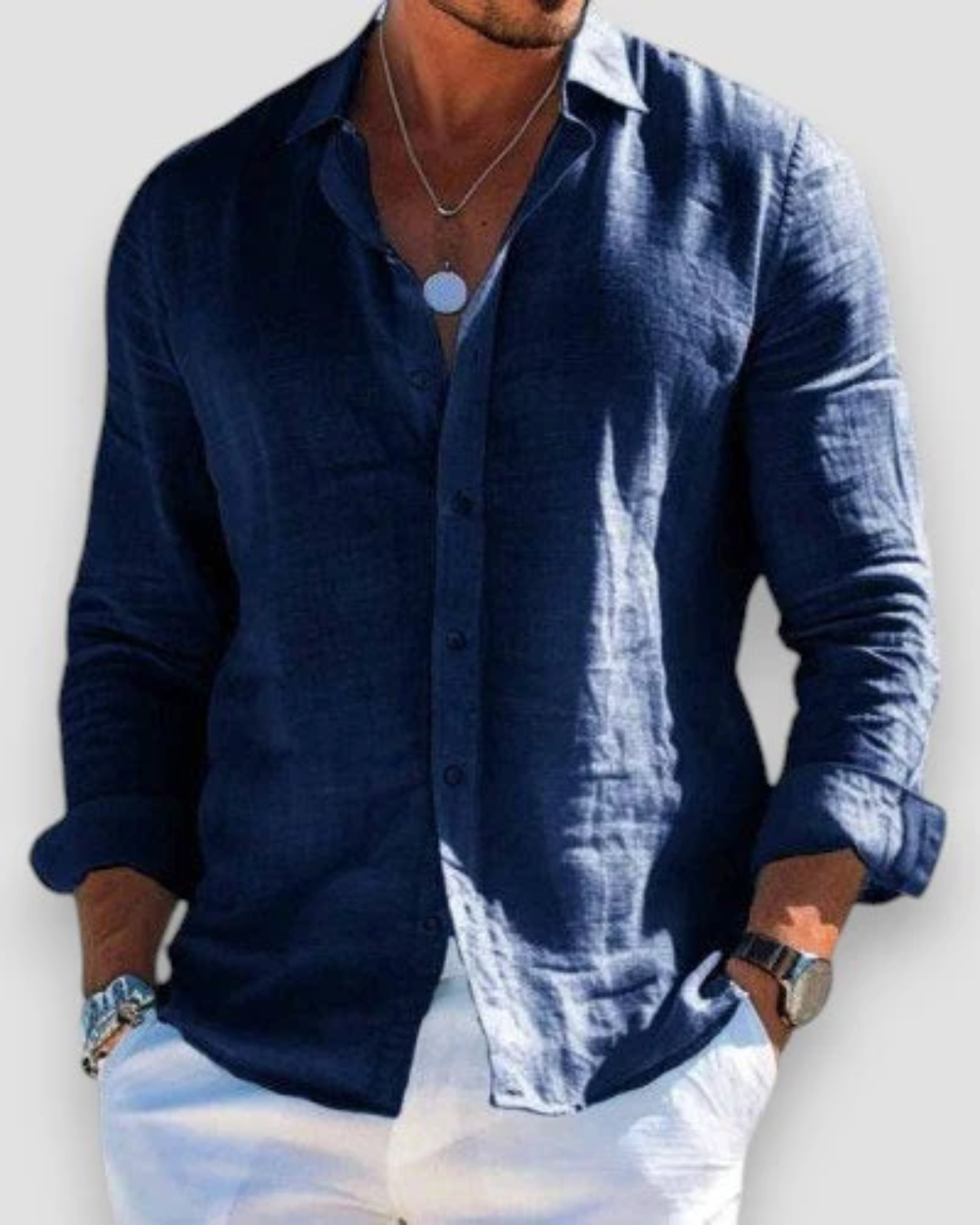 Corvin - Camicia casual slim fit