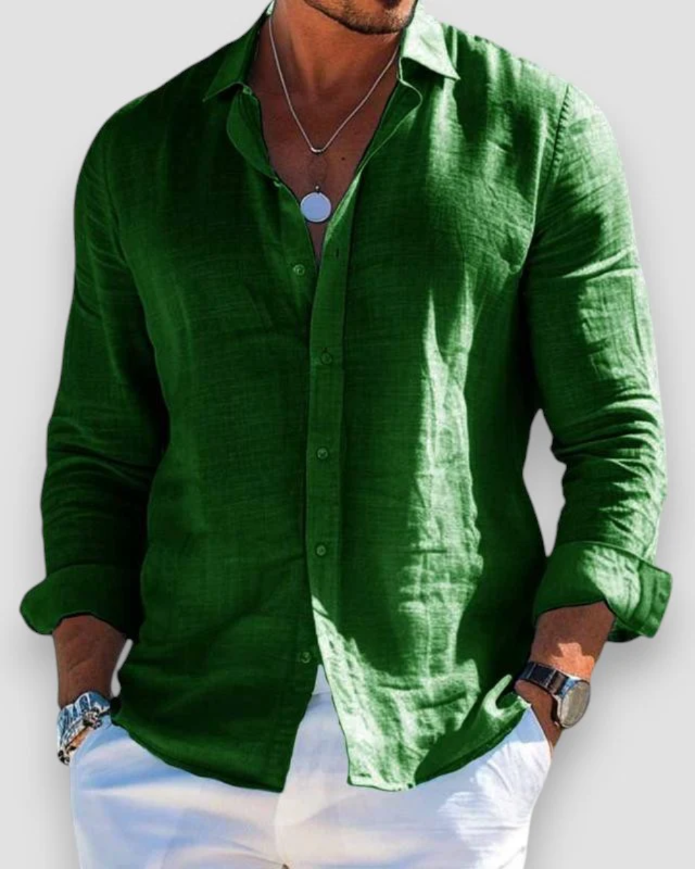 Corvin - Camicia casual slim fit