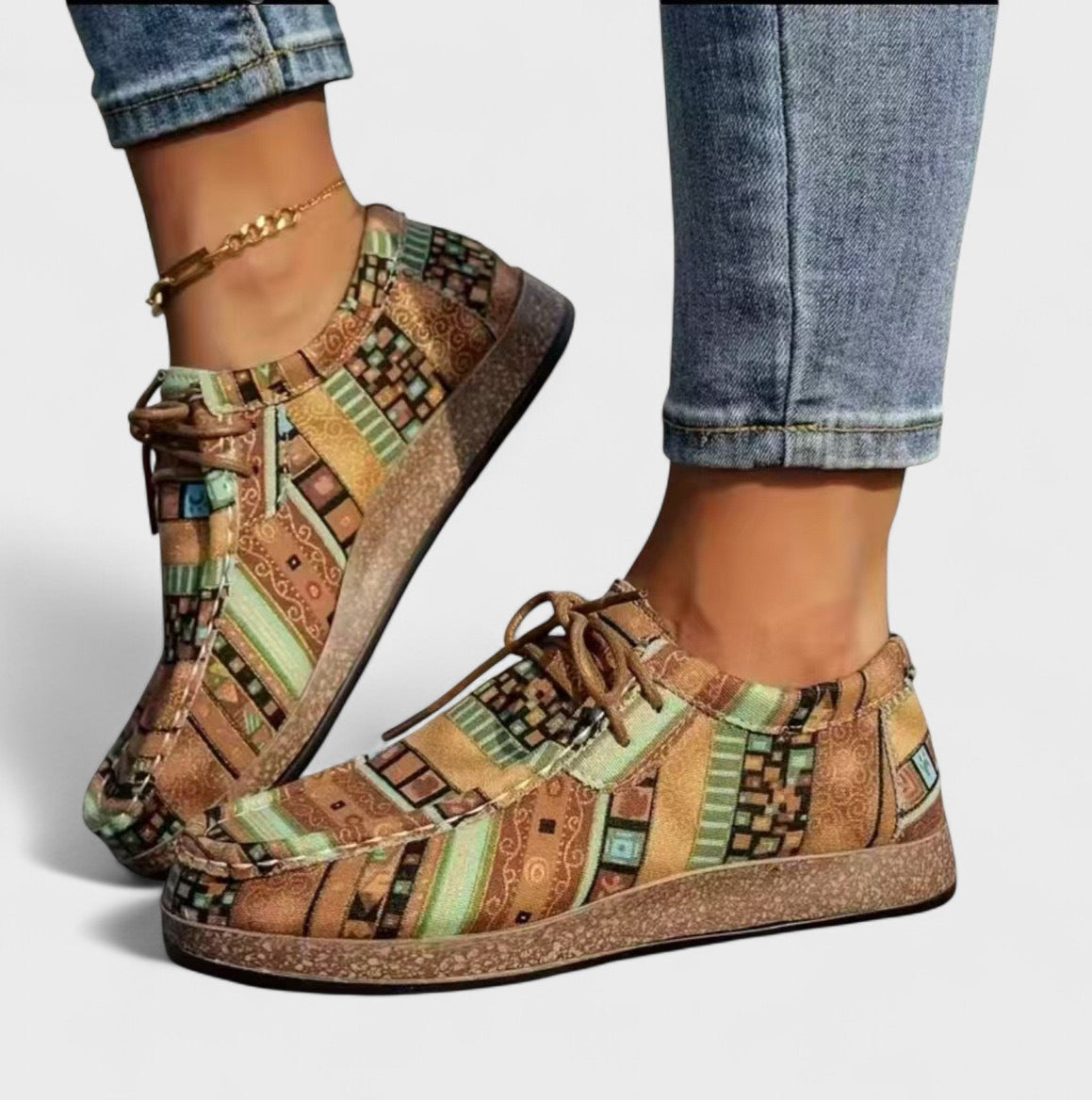 Seryphina - Sneakers da tempo libero a fantasia