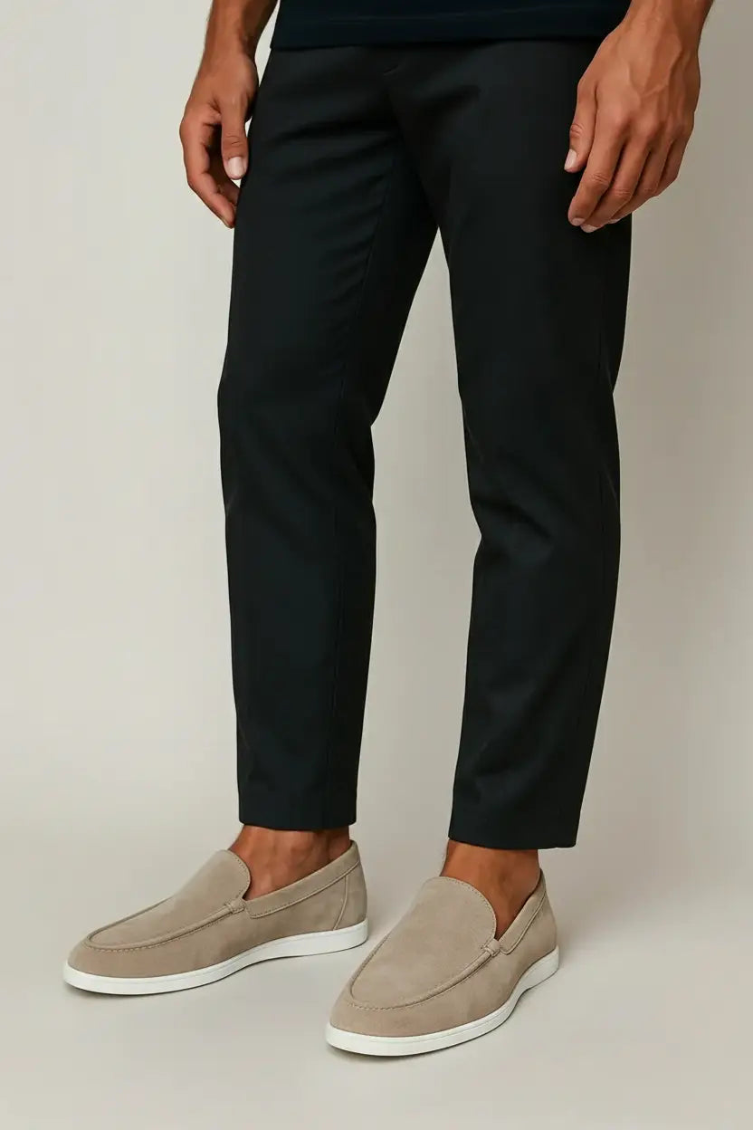 Varello - Mocassini in suede per uomo