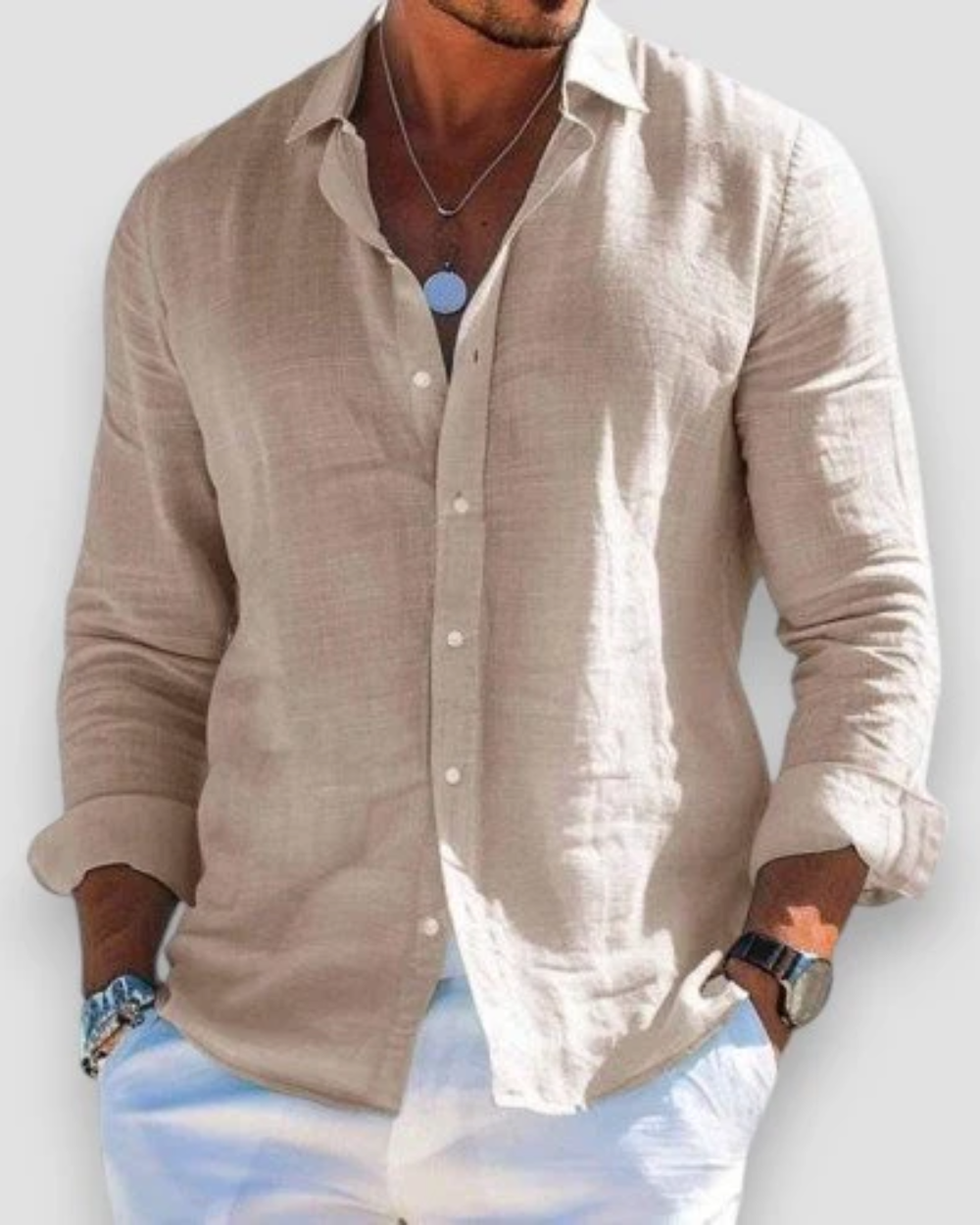 Corvin - Camicia casual slim fit