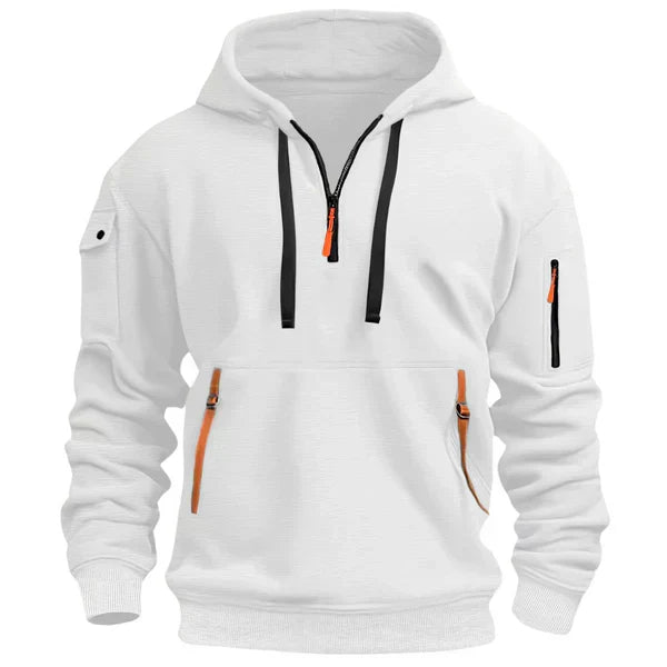 Albrin - Pullover con cappuccio riscaldante