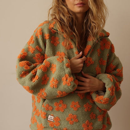 Alenia - Giacca in Teddy Fleece Morbida