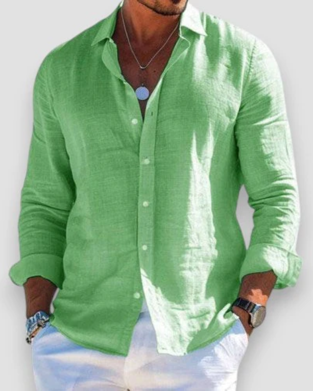 Corvin - Camicia casual slim fit