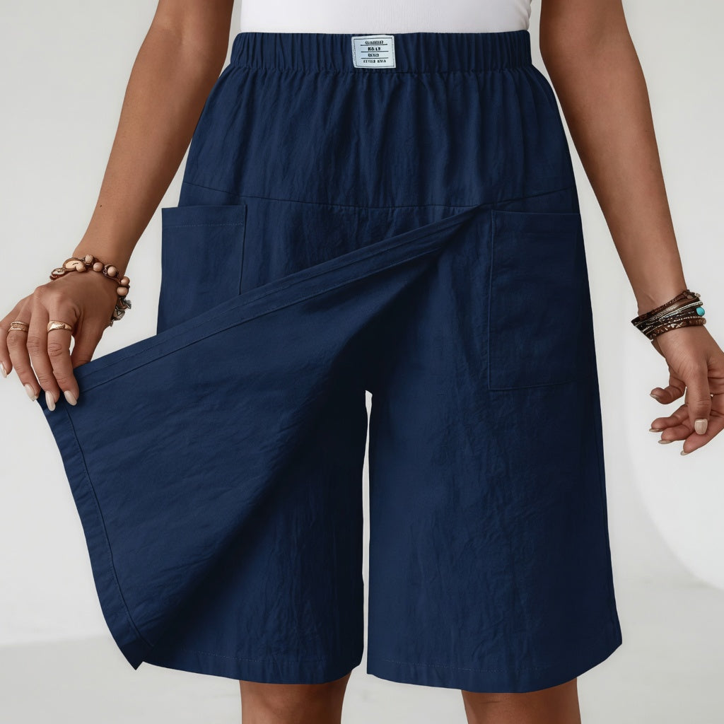 Fiora - Skort con effetto avvolgente