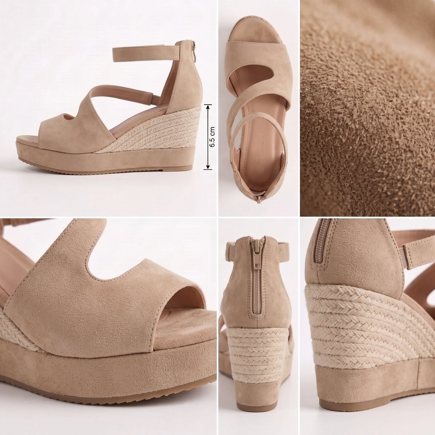 Monica - Sandalo con velcro