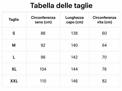 Fioren - Tuta con scollo all'americana