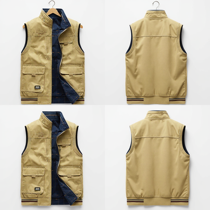 Norvik - Gilet slim a più tasche