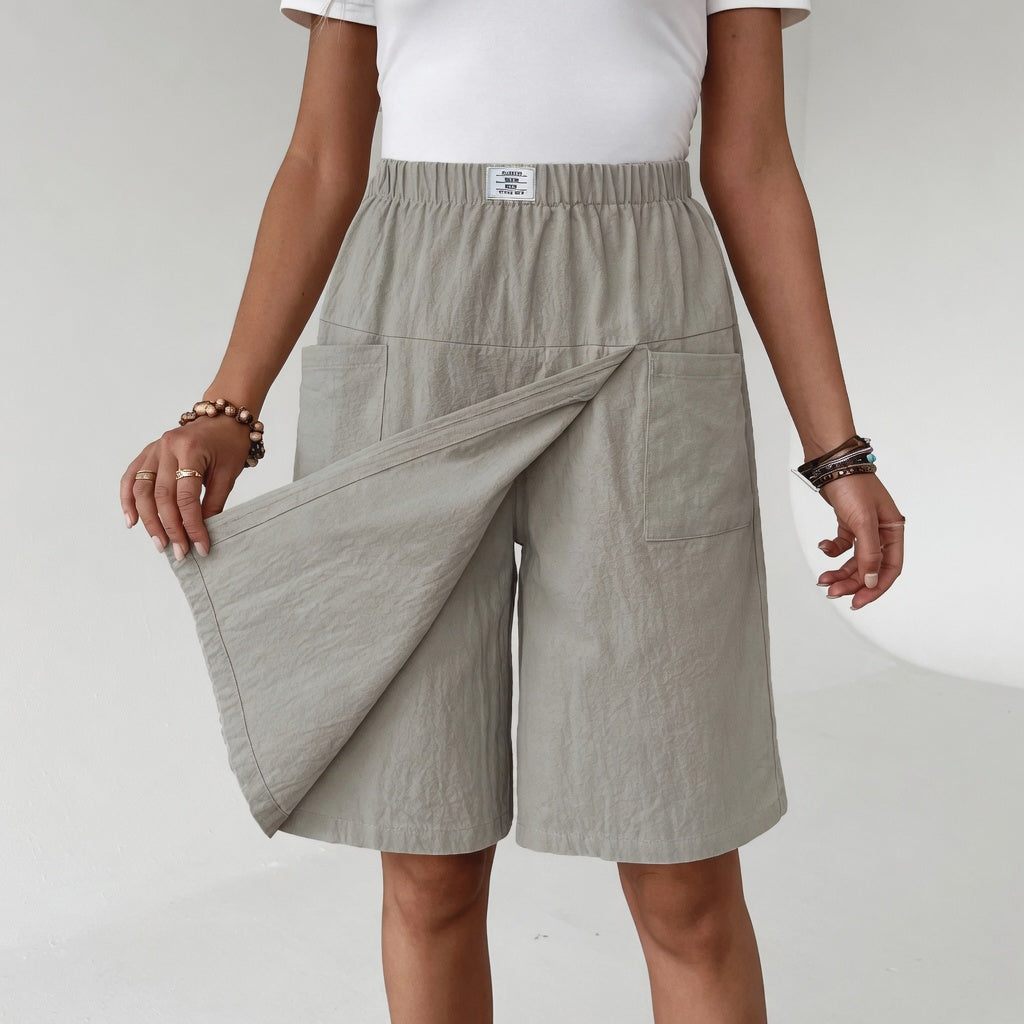 Fiora - Skort con effetto avvolgente