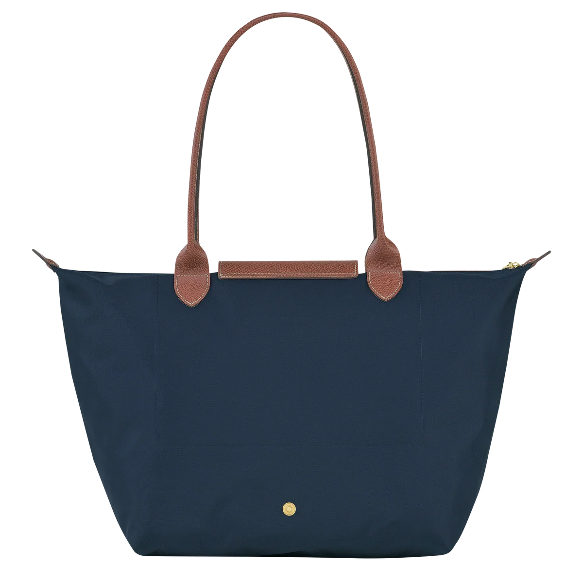 Christa - Grande shopper in nylon con dettagli in pelle