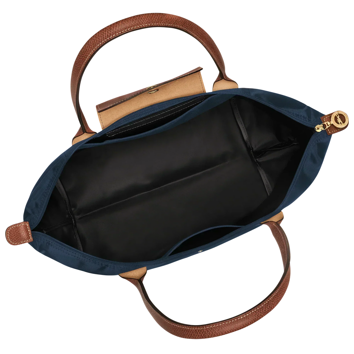 Christa - Grande shopper in nylon con dettagli in pelle