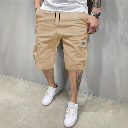 Lyman - Pantaloni Cargo con Coulisse